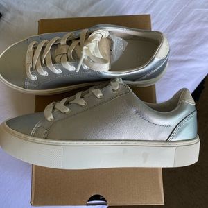 UGG metallic high top sneakers